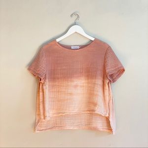 ❌ SOLD || LACAUSA Oversized Ombré Top